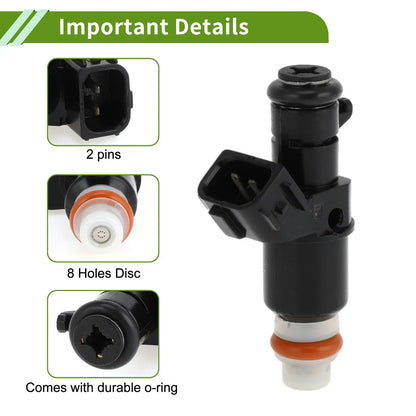 Fuel Injector for Honda Civic 1.8 (2012-2015) - 1 x Black Injector