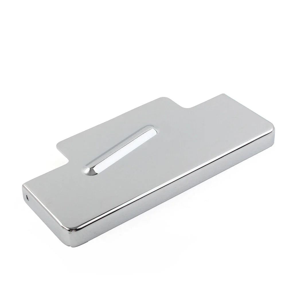Chrome Metal Motorcycle Battery Top Cover for Harley FXD Dyna (97-05)