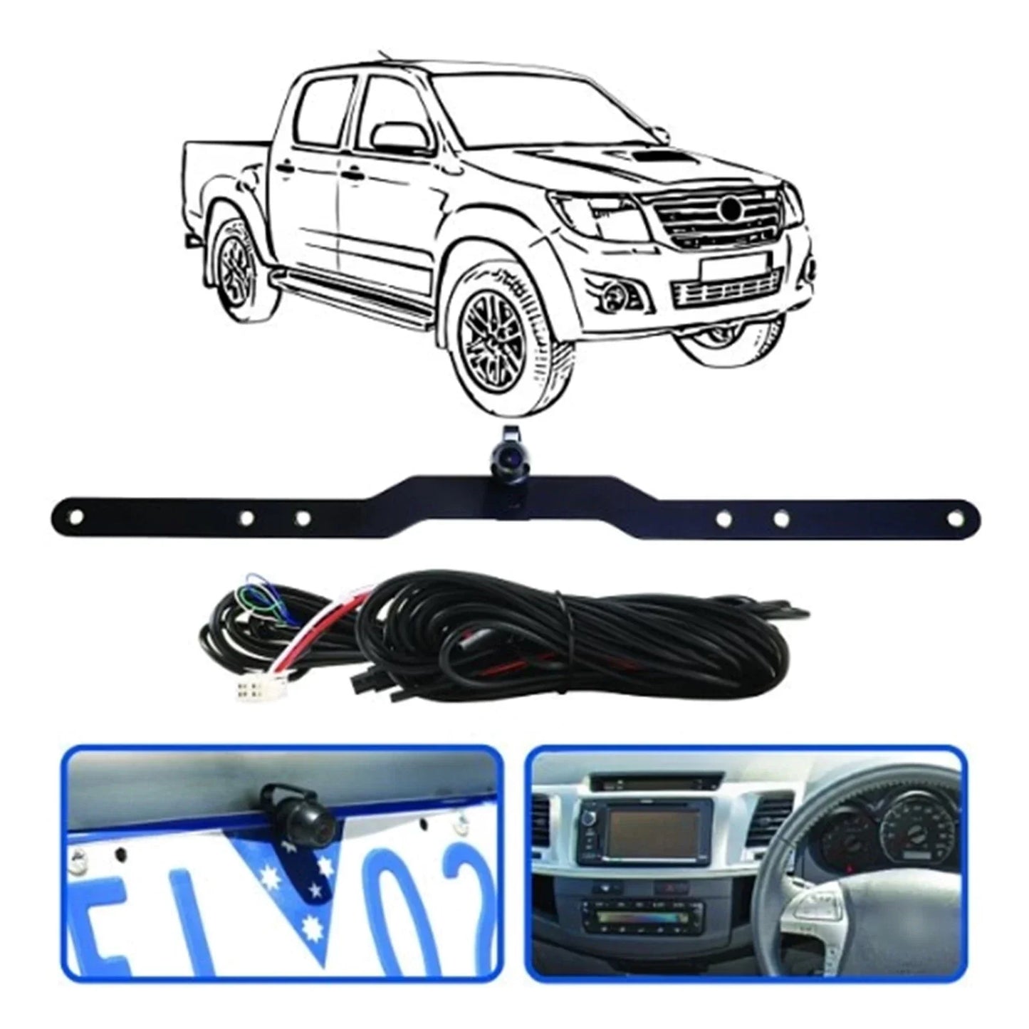 Reversing Camera Suitable for Hilux 2005-2013*