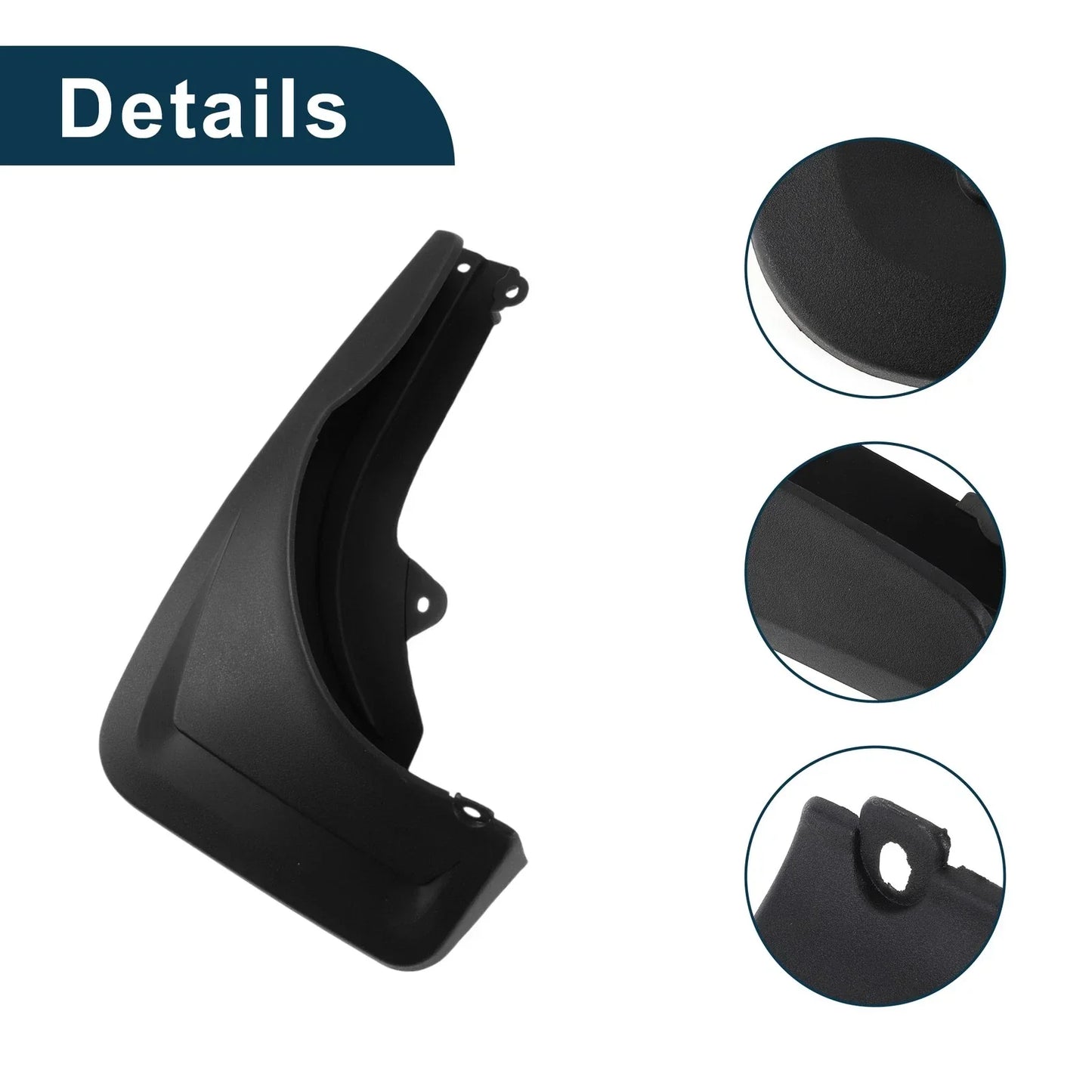 Mud Flaps Splash Guards for Mercedes Benz GLS (Without Pedal High Config)
