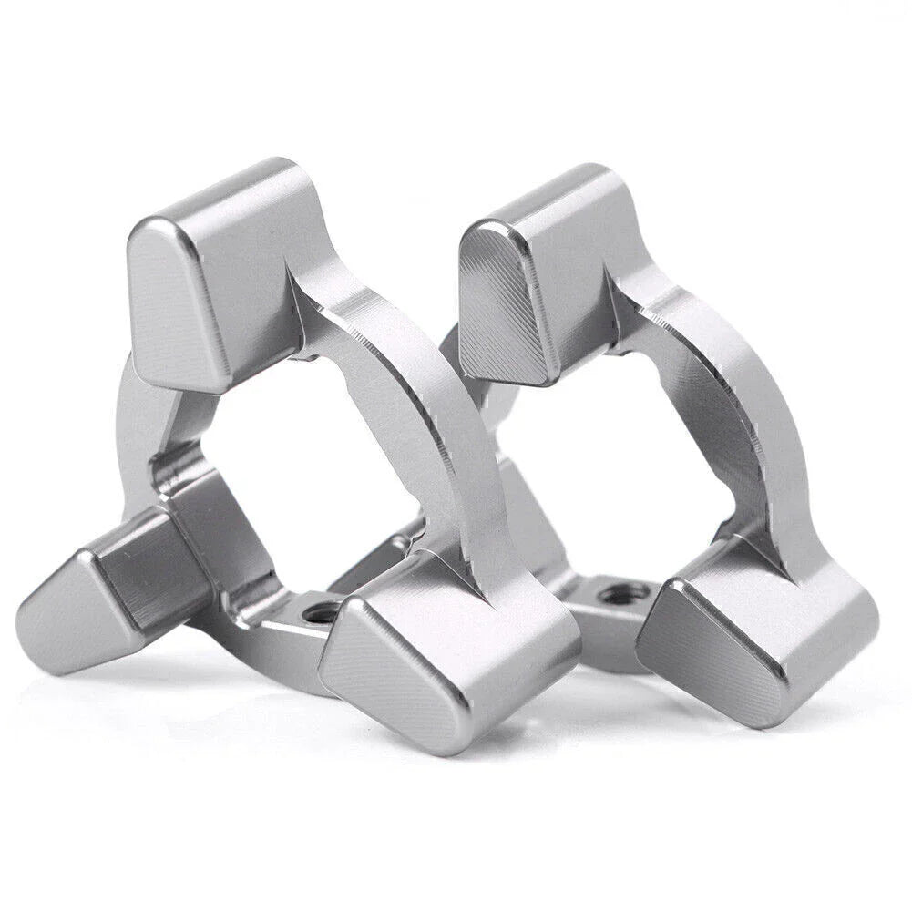 19mm Grey Anodized Fork Preload Adjusters for Universal Motor