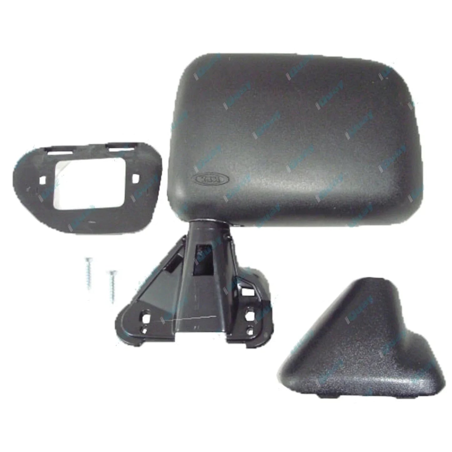 LH Black Manual Door Mirror for Toyota Hilux 1983-2004 LHS Left Passenger