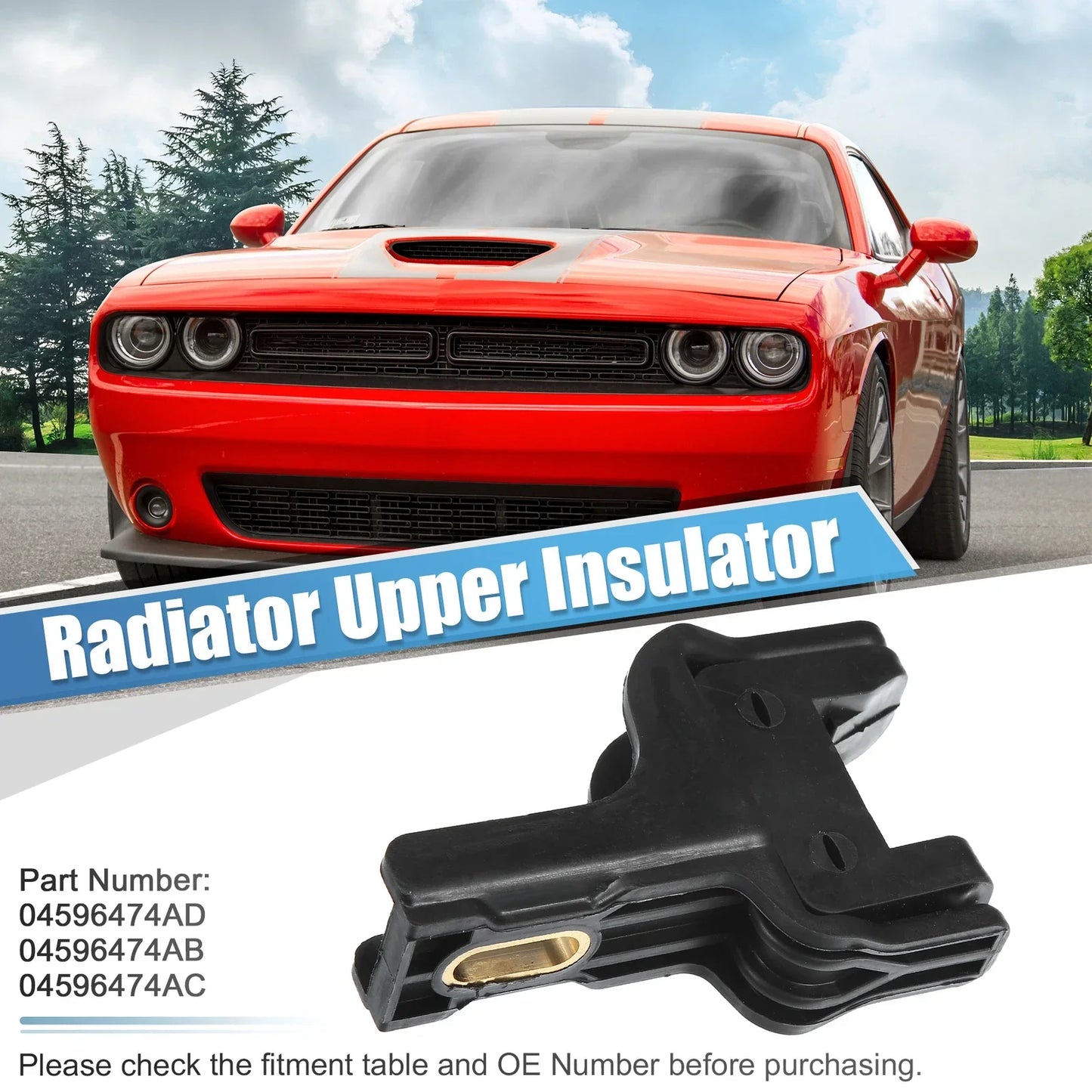 Upper Radiator Isolator for Dodge Charger (2006-2019)