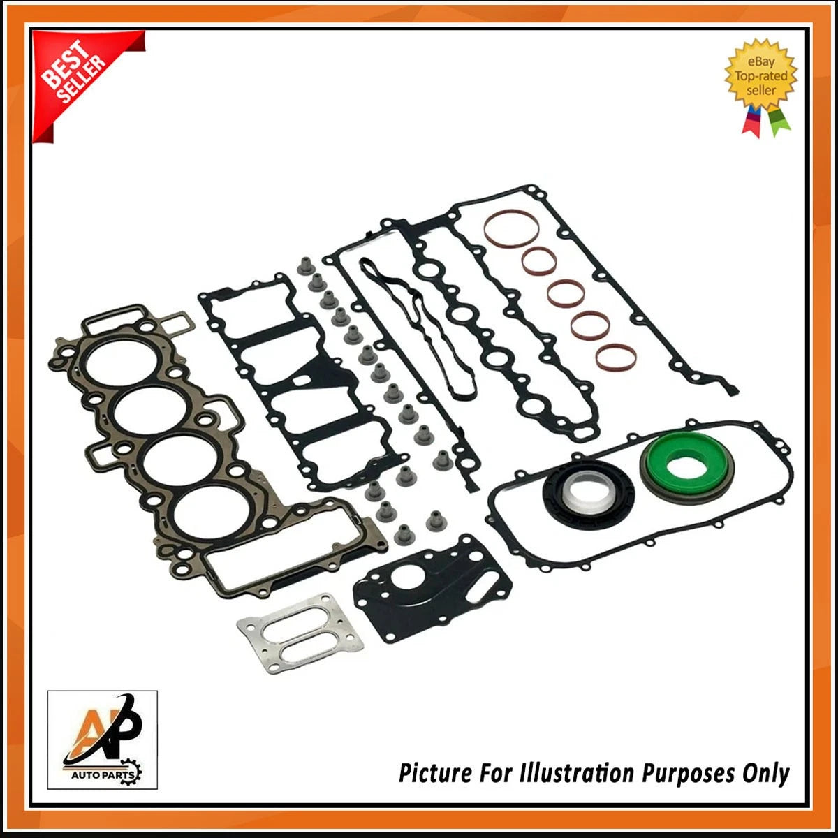 Full Gasket Set for Jaguar Land Rover Range Rover 2.0 4x4 (2012–2017)
