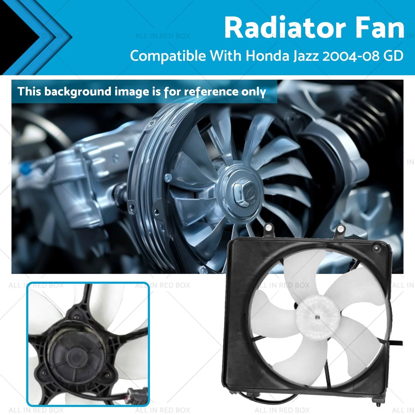 Cooling Fan Assembly for Honda Jazz (2004-2008)