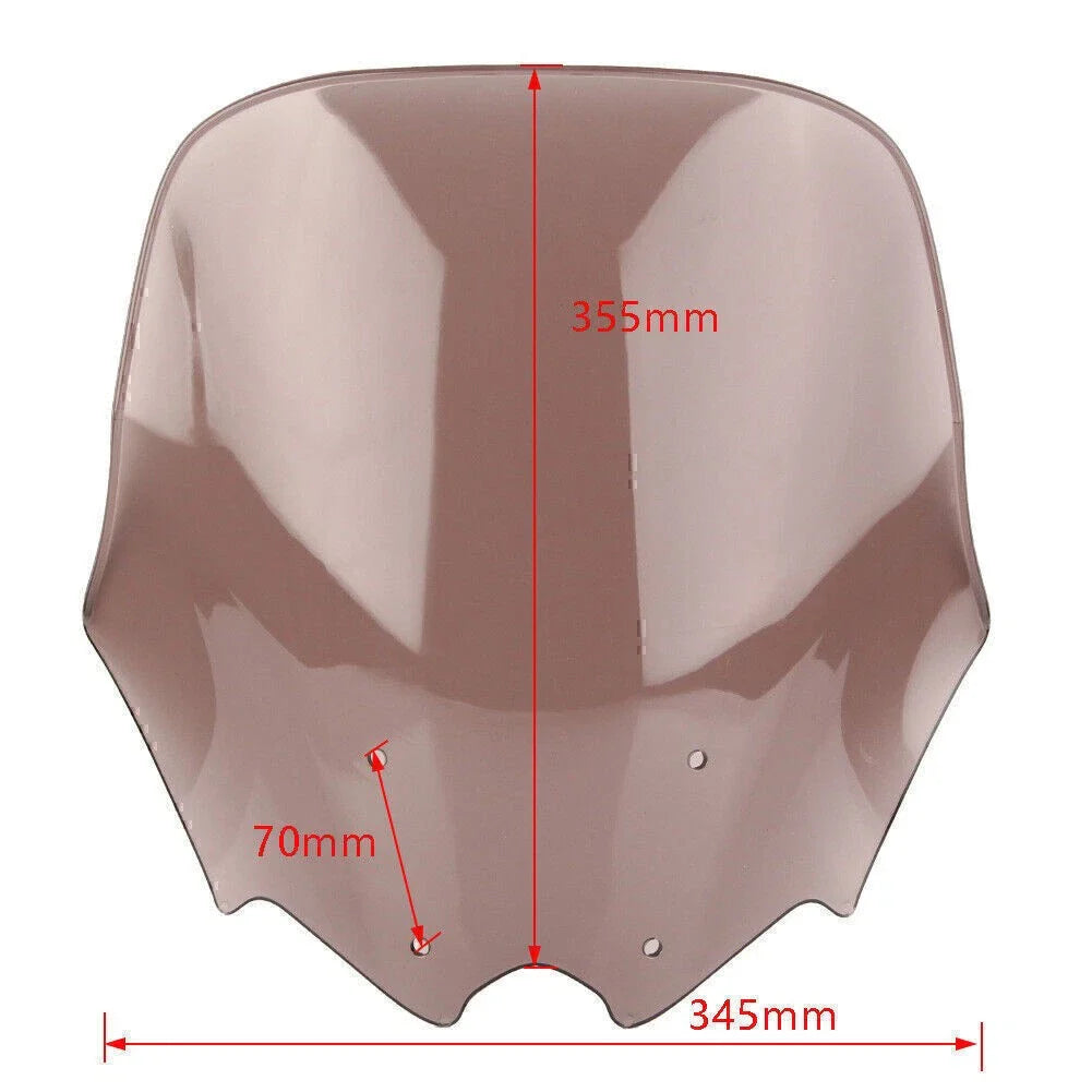 Windshield for Honda NC700S/NC750S 2010-2014 Silver