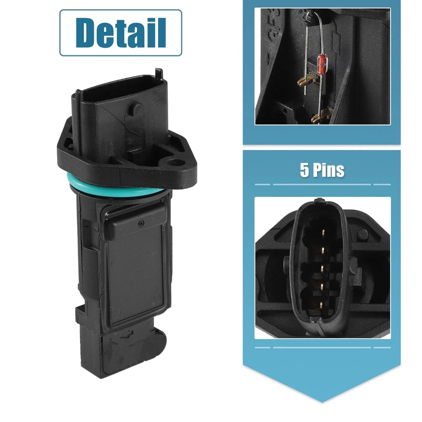 Mass Air Flow Sensor for Hyundai Santa Fe GLS LX 3.5L (2001-2006)