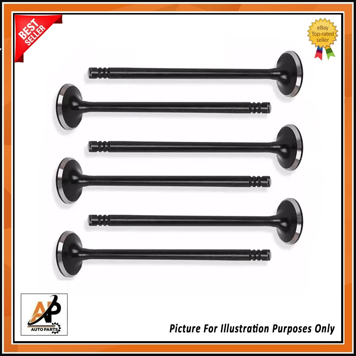 Exhaust Valve Replacement for Ford 1.0L EcoBoost (2012–2023) X6 3-Cyl