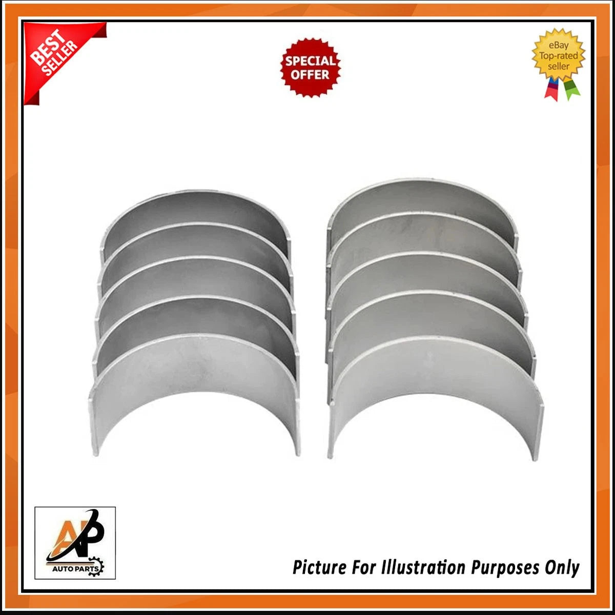 Big End Conrod Bearings Set Replacement for Kia Sportage (2010–2014)