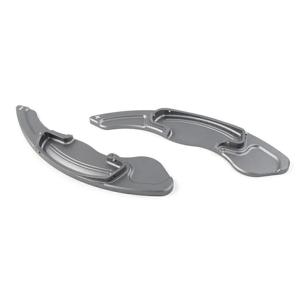Gray Steering Wheel Shift Paddle Shifter Trim Cover for Acura MDX (2013-2018)