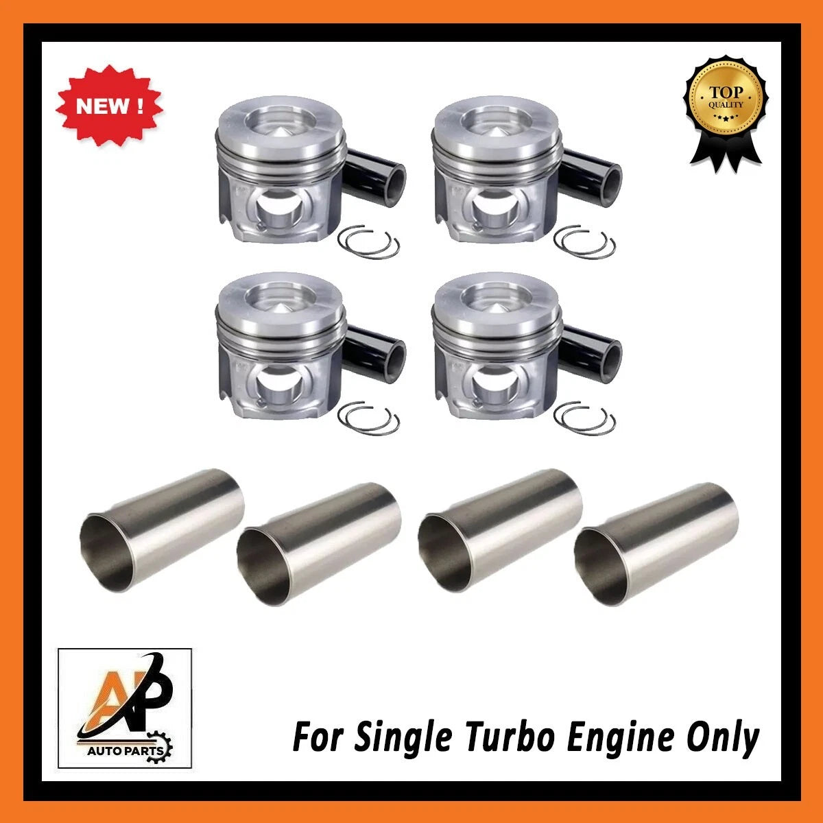 Engine Liner with Piston STD Heavy Duty Kit for Jaguar Land Rover AJ200 (2005–2012)