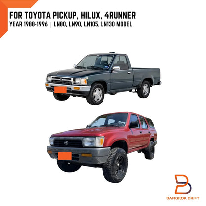 Front Door Lock Latch Pair RH+LH for Toyota Hilux Ute 4Runner (89-95)
