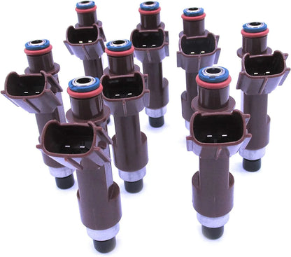 8 Pcs Fuel Injectors for Toyota Land Cruiser UZJ100 4.7L V8 (2005-2007)