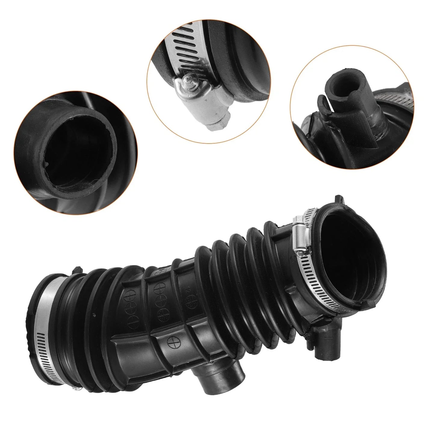 Engine Air Intake Hose for Honda Accord (2013-2016) - Black