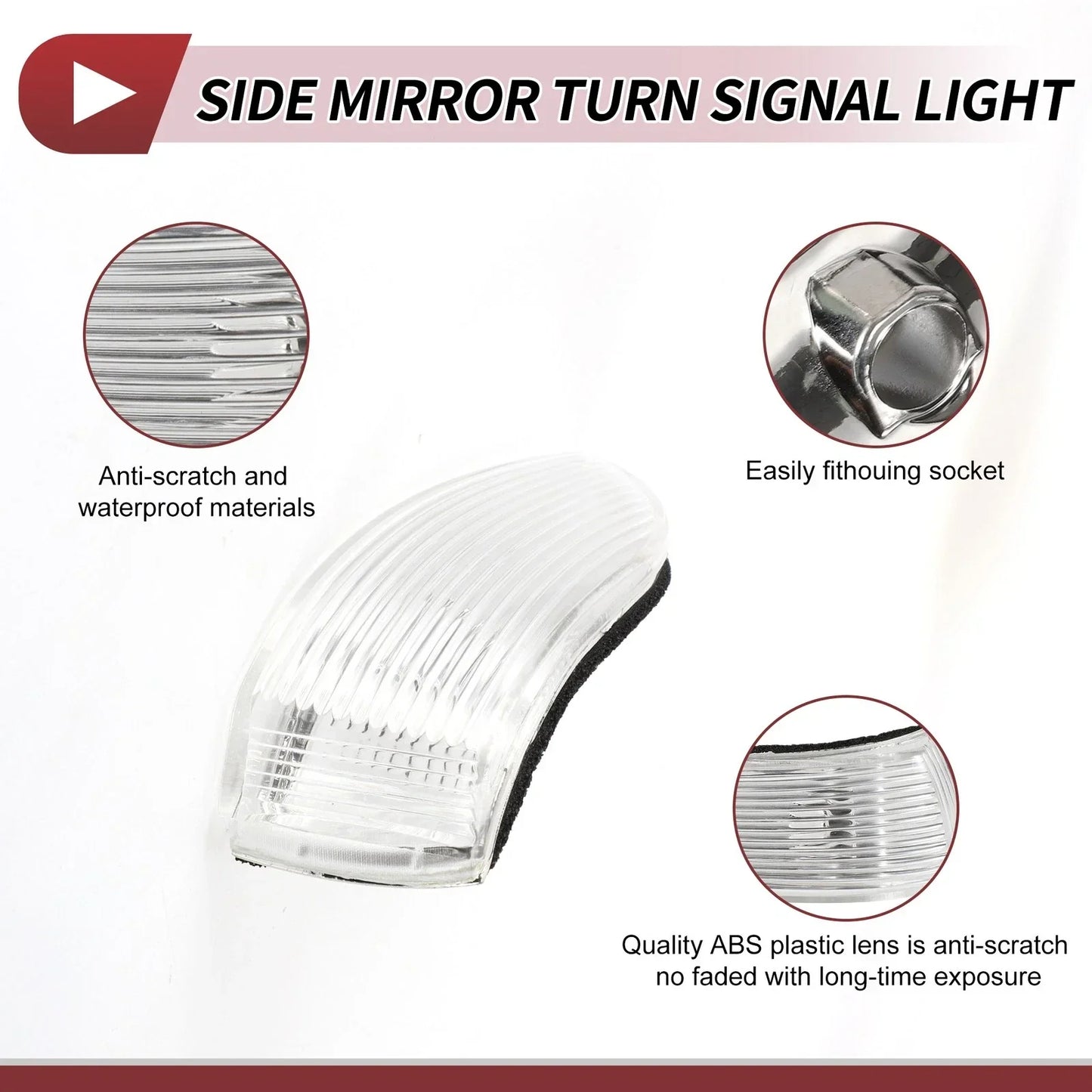 Car Mirror Turn Signal Light for Hyundai Elantra 2008-2010 Left LED