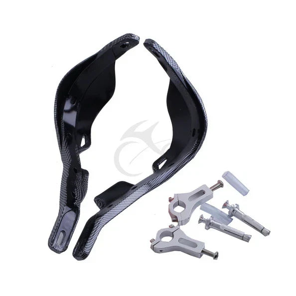 7/8" Handlebar Hand Brush Guards for Yamaha Honda Suzuki Kawasaki Bike