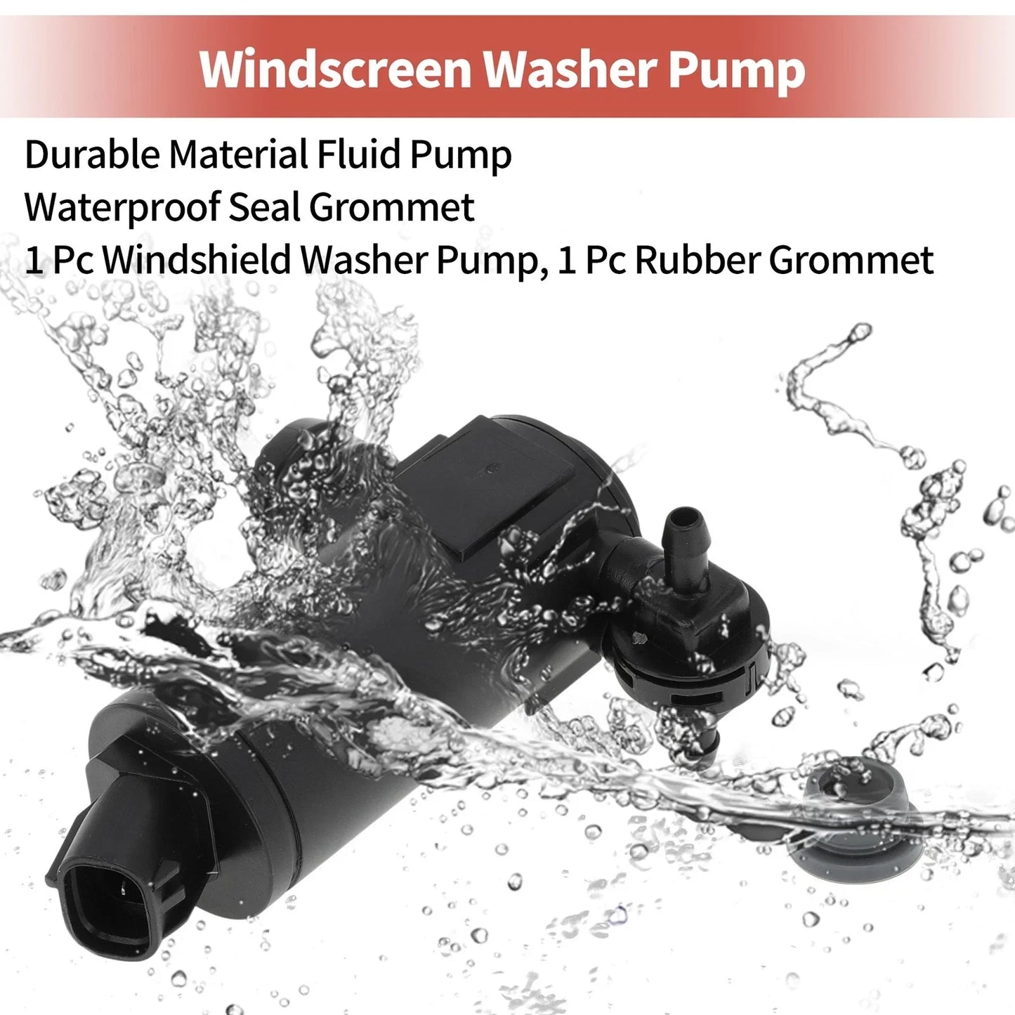 Windshield Washer Pump for Honda CR-V EX EX-L LX Touring (2017-2023)