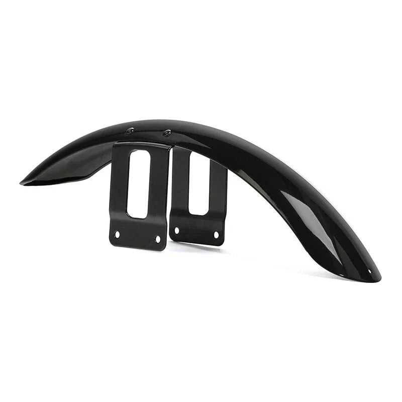 Vivid Black Front Fender Mudguard Cover for Harley Sportster 883/1200 (2004-2023)