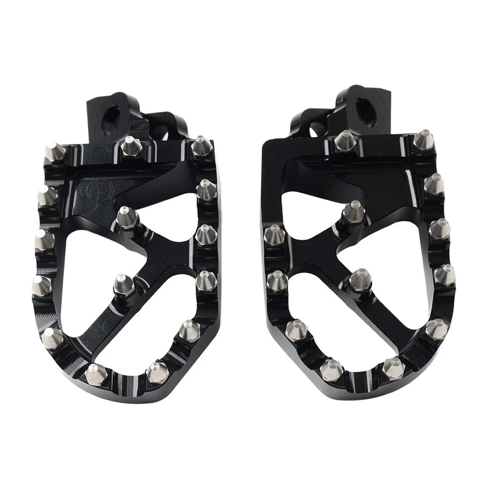 BLK CNC MX Foot Pegs for Kawasaki KX65 KX85 (2000-2020)
