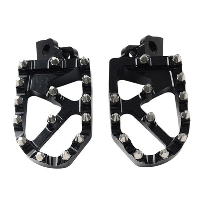 BLK CNC MX Foot Pegs for Kawasaki KX65 KX85 (2000-2020)