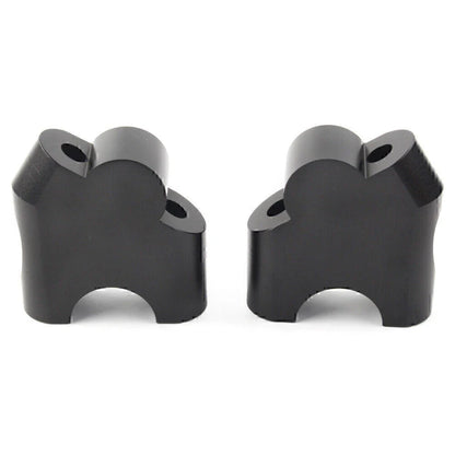 Black HandleBar Bar Risers Mount Clamp Adapter for BMW F800R (2015-2017)