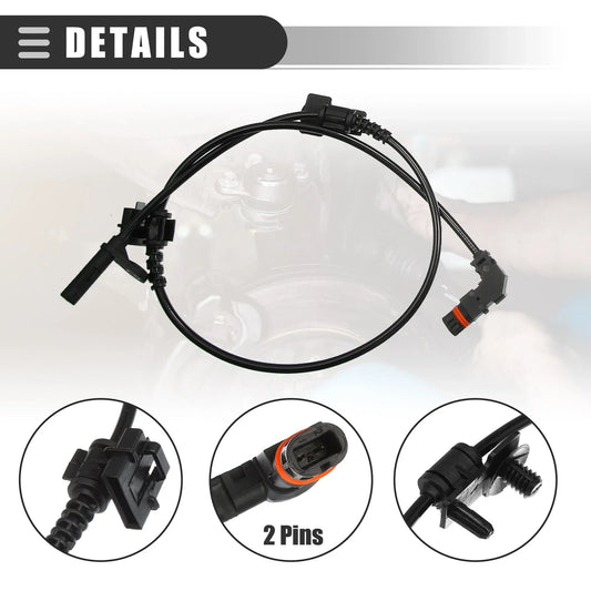 ABS Wheel Speed Sensor Set for Dodge (2 x Front, 2 x Rear)