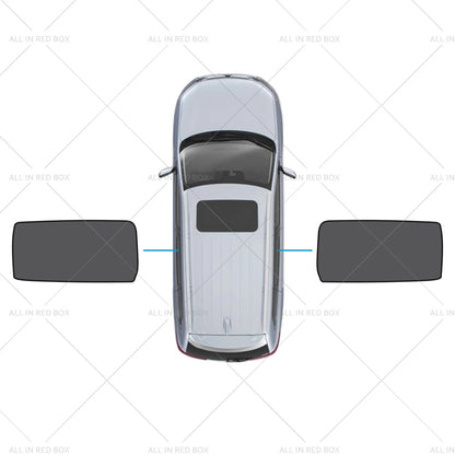 Rear Port Window Magnetic Mesh Sunshades for Kia Carnival (2021-2023)