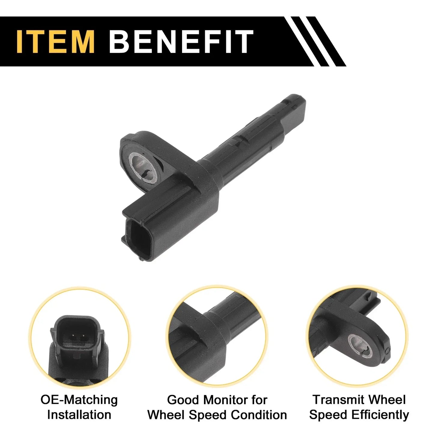 ABS Wheel Speed Sensor for Honda Avancier (2017-2025) 1 x Rear Right Sensor