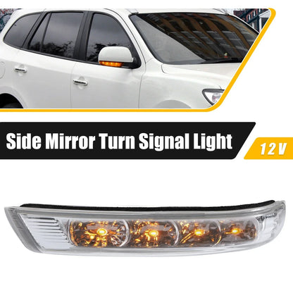 LED Left Rear View Mirror Turn Signal Light for Hyundai Santa Fe (2007-2012)