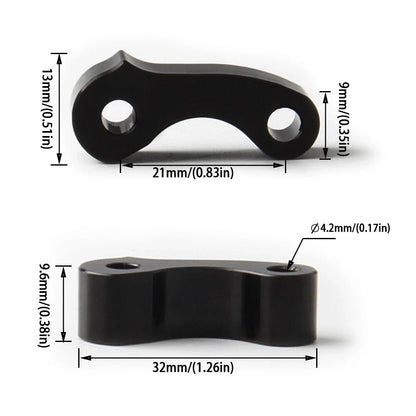 Rear Window Latch Hinge Pivot for Toyota Tacoma, Tundra (1995-2006)