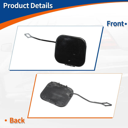 Rear Tow Hook Cover for Mercedes-Benz B-Class (2012-2019) - Black