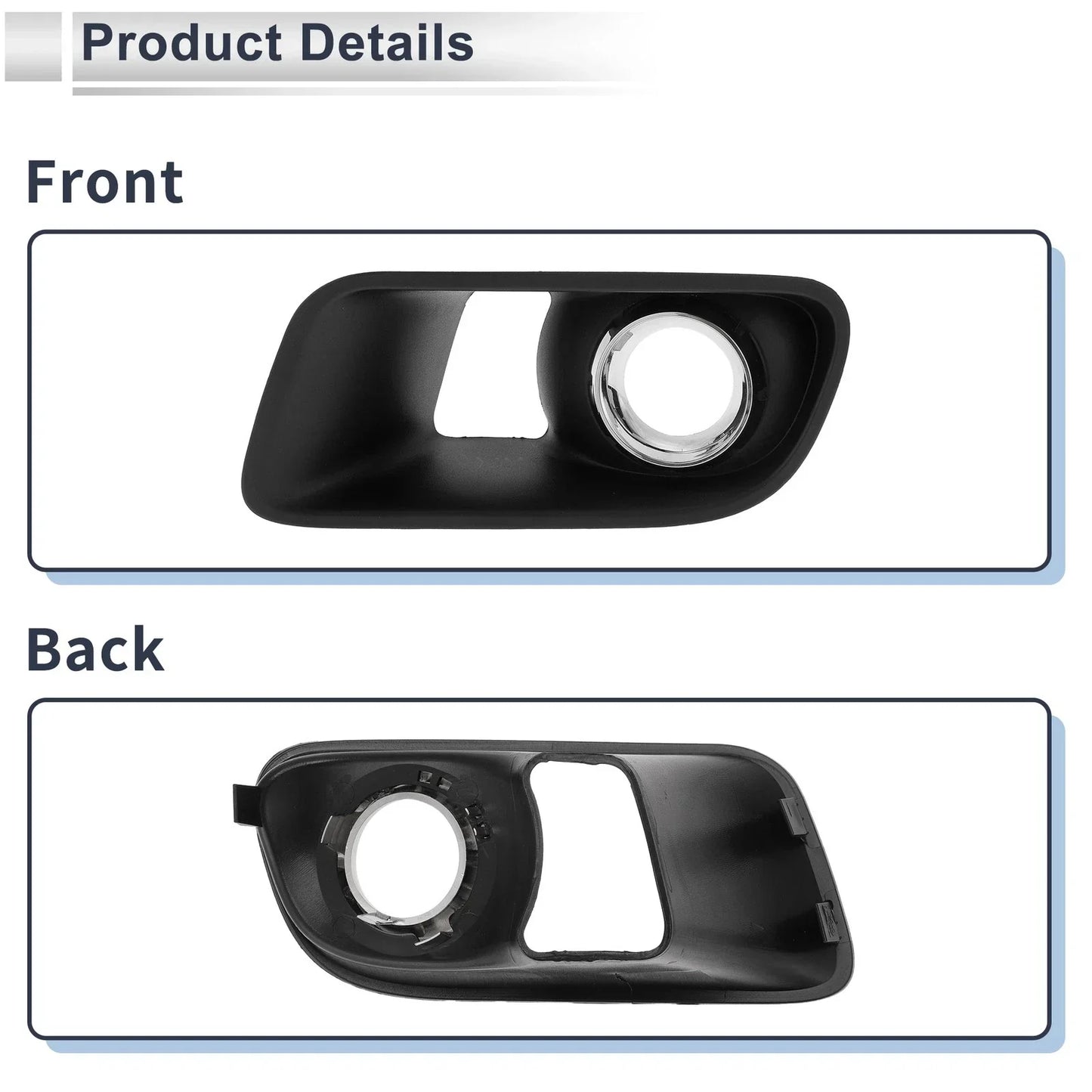 Fog Light Grill for Dodge Charger 2012-2014 (1 x)