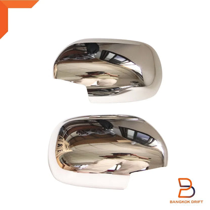 Electric Adjust Chrome Mirror Cover Trim for Toyota Hiace Commuter (2005-2019)