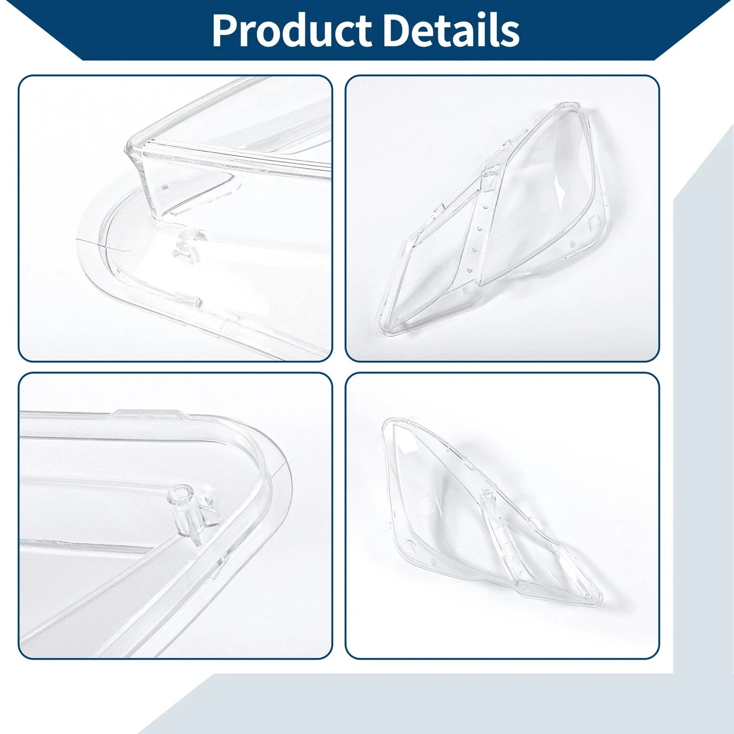 Car Front Left Headlight Lens Cover for Mercedes-Benz (2003-2011)