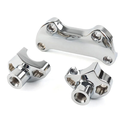 1.7" Handlebar Risers for Harley Dyna, Street Bob, Softail, Sportster (2006-2023)