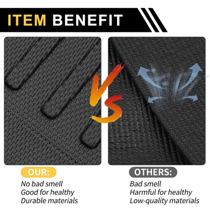 Cargo Liner Rear Trunk Mat for Hyundai Santa Fe (2024-2025) Stripe Pattern TPE
