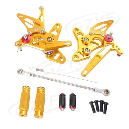 CNC Adjustable Rearset Footpegs for Suzuki SV650 (2017)