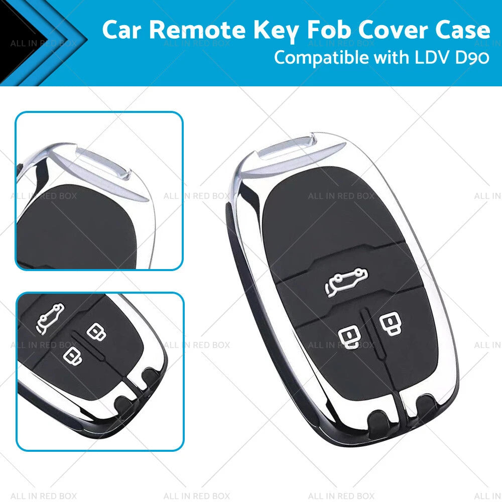 Zinc Alloy Remote Key Fob Case Cover for LDV D90