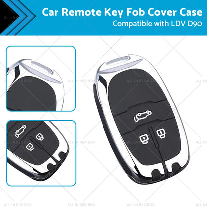 Zinc Alloy Remote Key Fob Case Cover for LDV D90