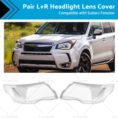 L+R Headlight Lens Covers for Subaru Forester (2008-2012)