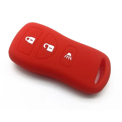 Red Silicone Remote Key Fob for Nissan Xterra Pathfinder Frontier (2005-2015)