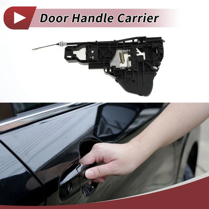 Rear Left Door Handle Carrier for Mercedes-Benz W251 (2006-2013) Black 1 x