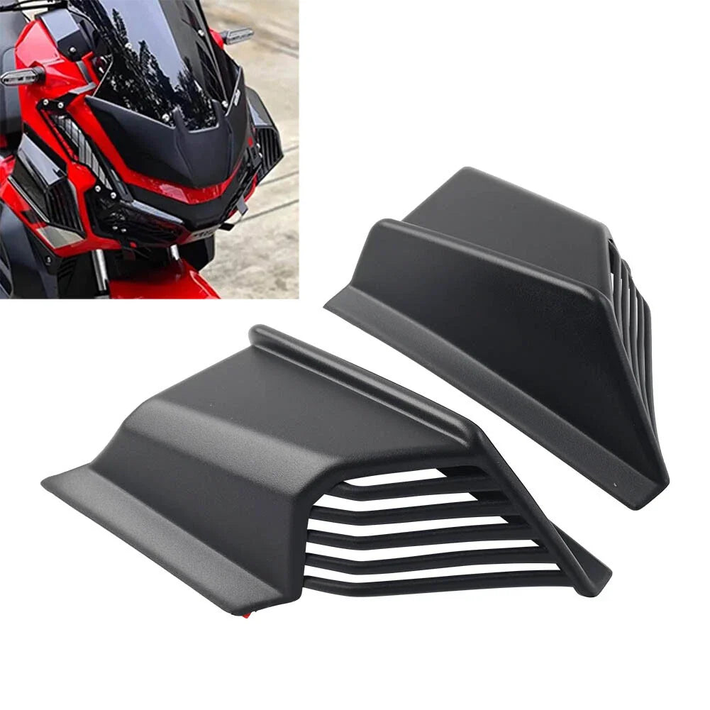 Black Motor Winglet Side Air Spoiler for Honda ADV150 (2019-2022)