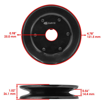52 Inch Spindle Pulley Heavy Duty Replacement for Gravely ZT (2000–2015)