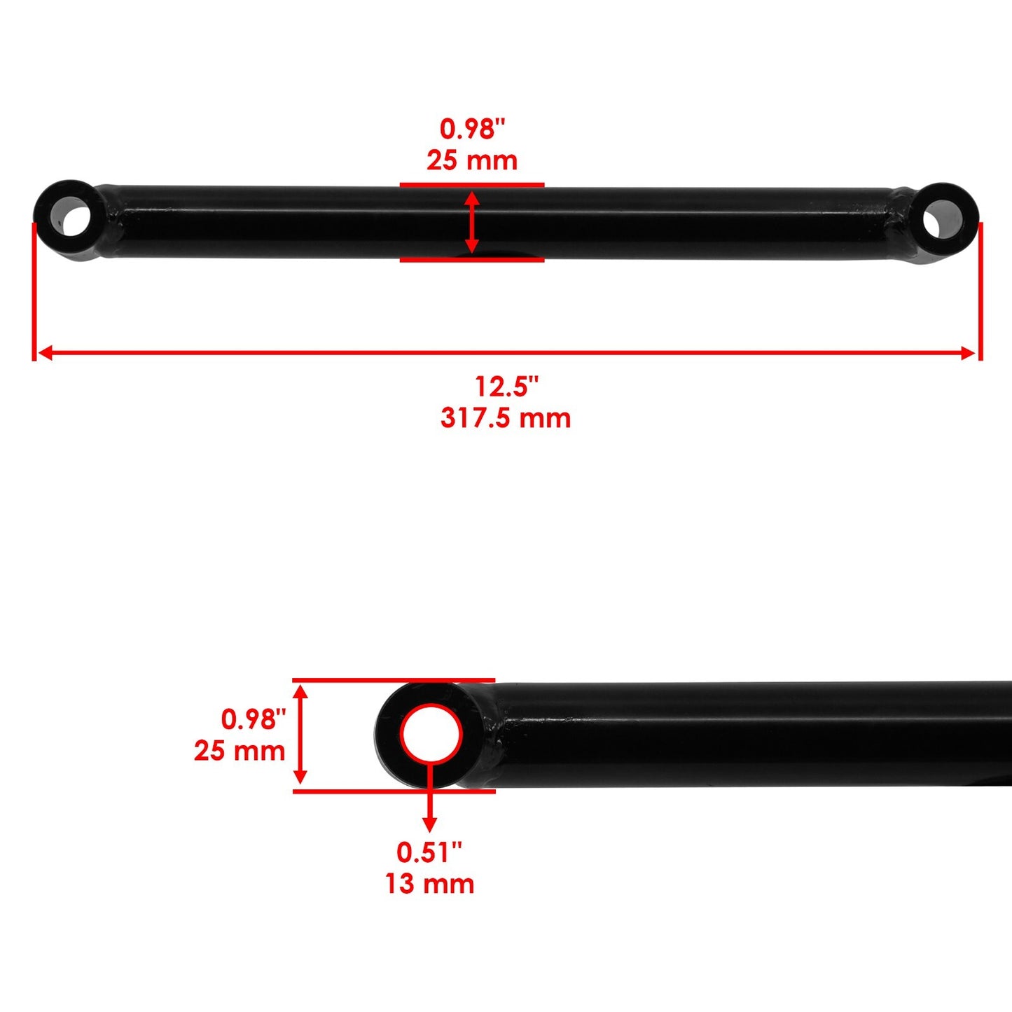Deck Locator Bar for Bad Boy ZT Elite 2017–2021 Mower Deck