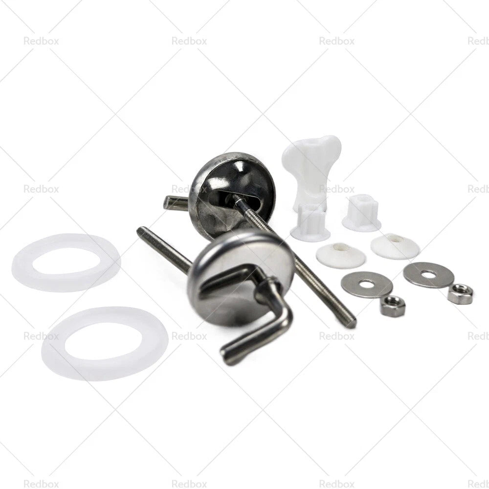 Stainless Back To Wall Quick Release Hinges for Toilet Seat Fixing