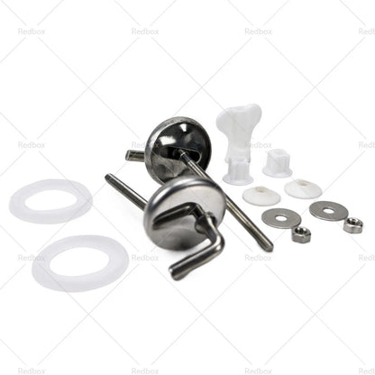 Stainless Back To Wall Quick Release Hinges for Toilet Seat Fixing