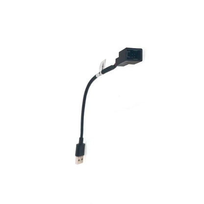 4 PIN USB Plug CD Radio Player Cable Connector Adapter for Mitsubishi Pajero
