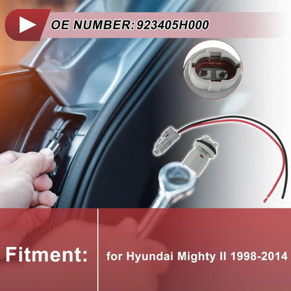 License Plate Light Socket Wiring for Hyundai Mighty II (1998-2014)