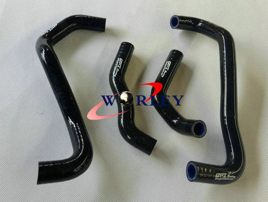Aluminum Radiator + Black Hose for Honda ATC250R (1985-1986)